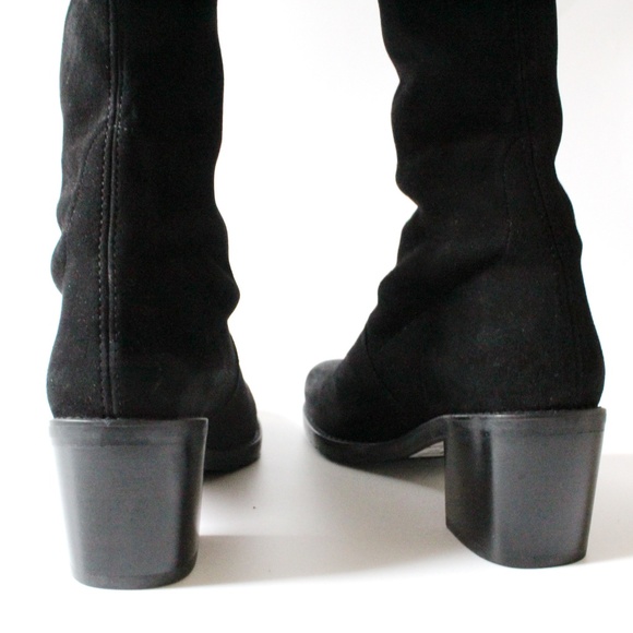 NEW Stuart Weitzman Elevated Suede Over Knee Boot - Picture 7 of 8